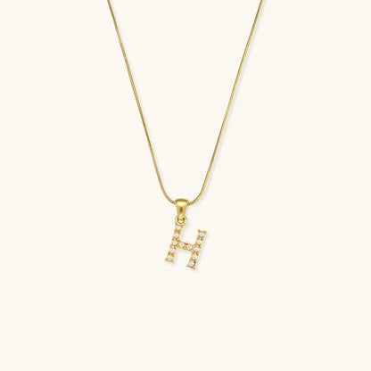 Gold-Finished Initial Necklace with Freshwater Pearls – Customizable Personalized Jewelry for Women 27