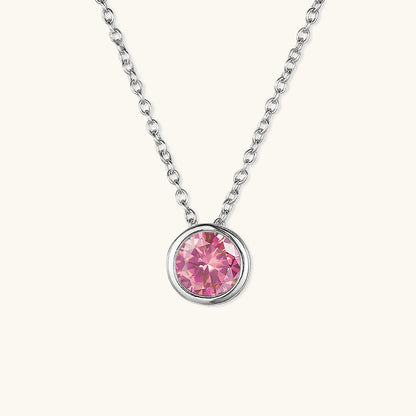 Gold Birthstone Necklace for Women - Personalized 14k Gold Pendant with Birth Month Gemstone 19