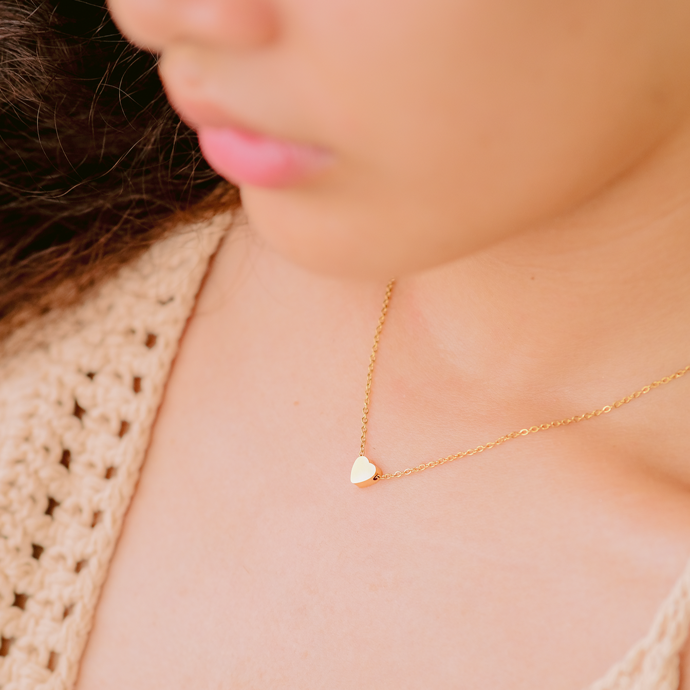 Gold Chain Necklace for Women – 18k Gold-Plated Stainless Steel, Hypoallergenic Design, 15 Inch with 2 Inch Extension 2