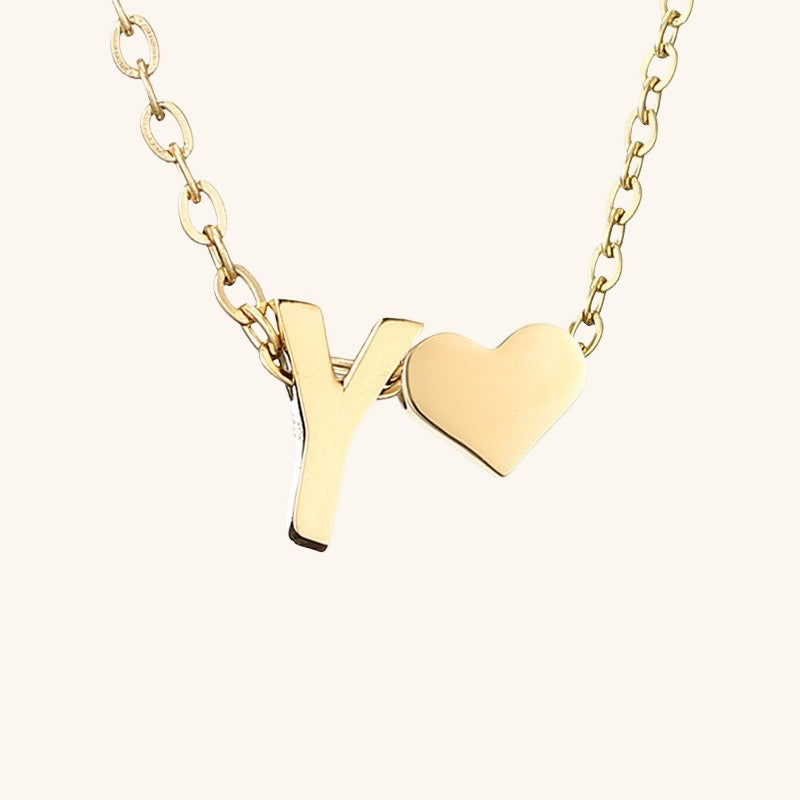 Gold Initial Necklace for Women - Personalized 14k Gold Plated Jewelry, Hypoallergenic and Water Resistant 11