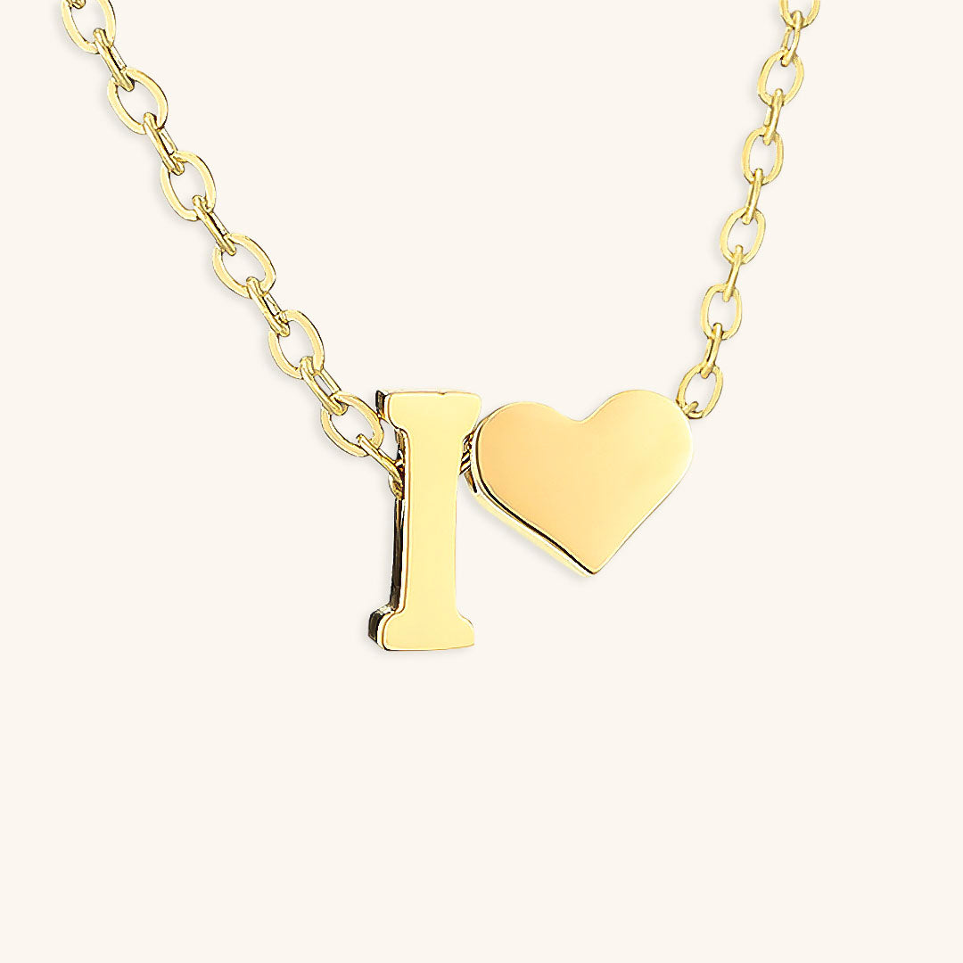 Gold Initial Necklace for Women - Personalized 14k Gold Plated Jewelry, Hypoallergenic and Water Resistant 46