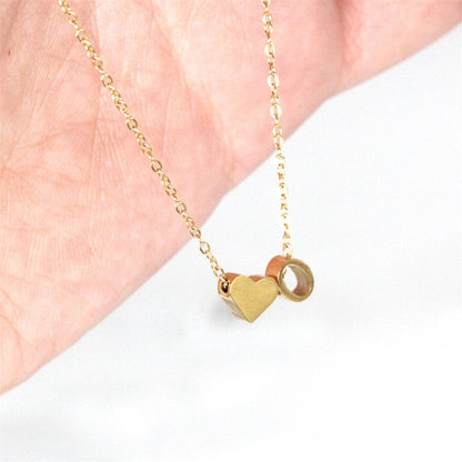 Gold Initial Necklace for Women - Personalized 14k Gold Plated Jewelry, Hypoallergenic and Water Resistant 5