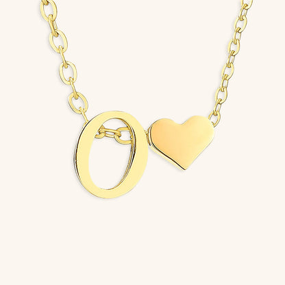 Gold Initial Necklace for Women - Personalized 14k Gold Plated Jewelry, Hypoallergenic and Water Resistant 50
