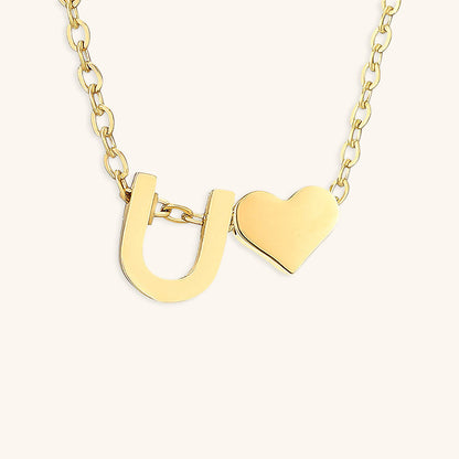 Gold Initial Necklace for Women - Personalized 14k Gold Plated Jewelry, Hypoallergenic and Water Resistant 54