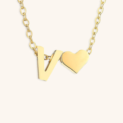 Gold Initial Necklace for Women - Personalized 14k Gold Plated Jewelry, Hypoallergenic and Water Resistant 55