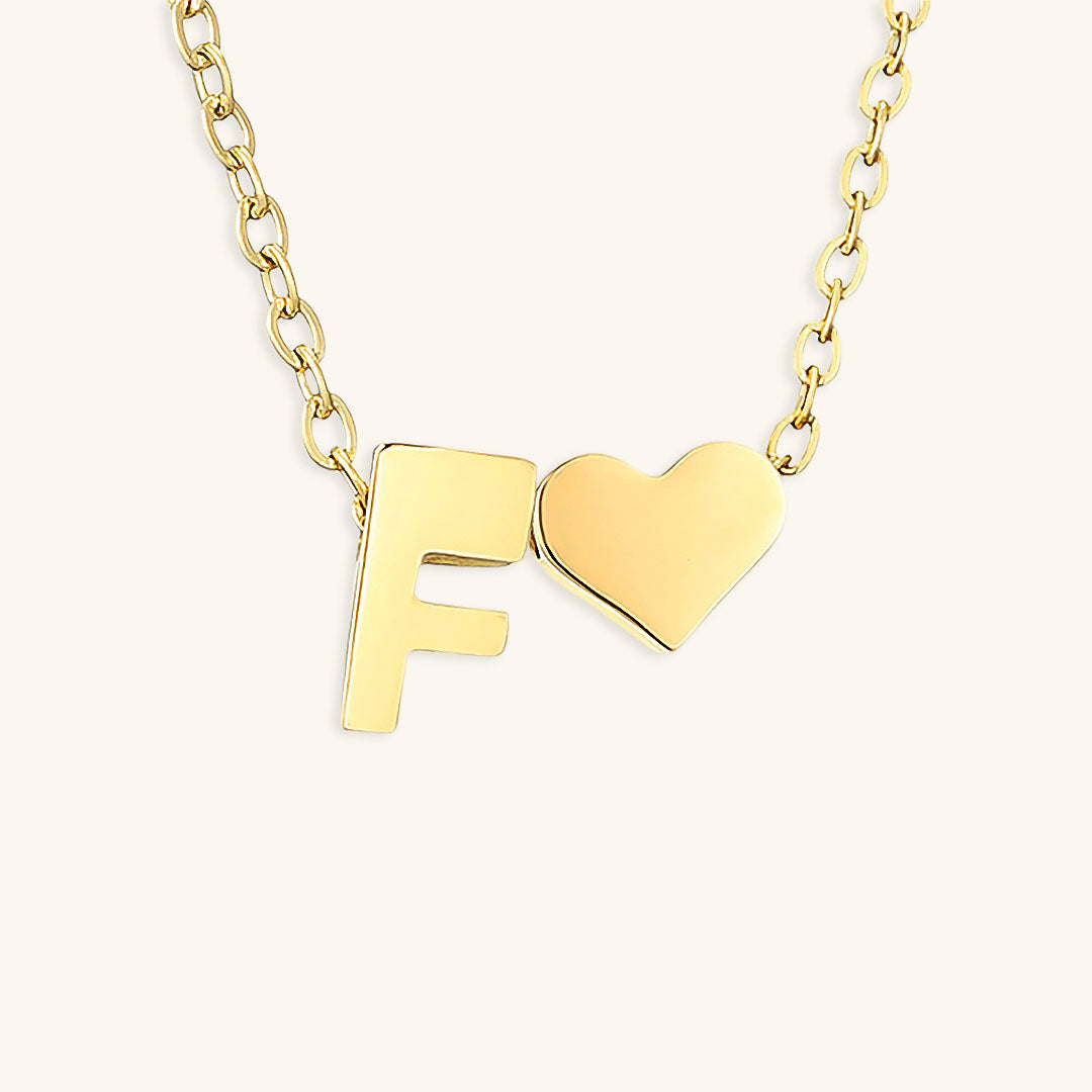 Gold Initial Necklace for Women - Personalized 14k Gold Plated Jewelry, Hypoallergenic and Water Resistant 56