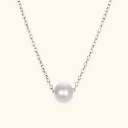 Gold Pearl Necklace for Women – 18k Gold-Plated Brass with Freshwater Pearls, Adjustable Length 17-20 Inches 3