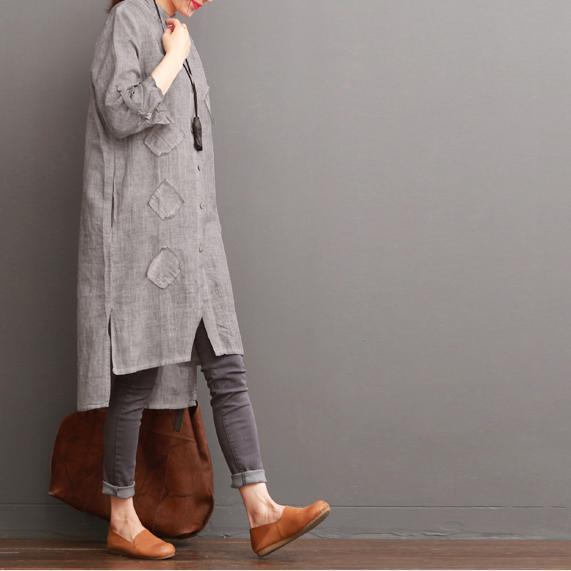 Gala Women's Dress | Summer Patchwork Cotton with Pockets - Image 3