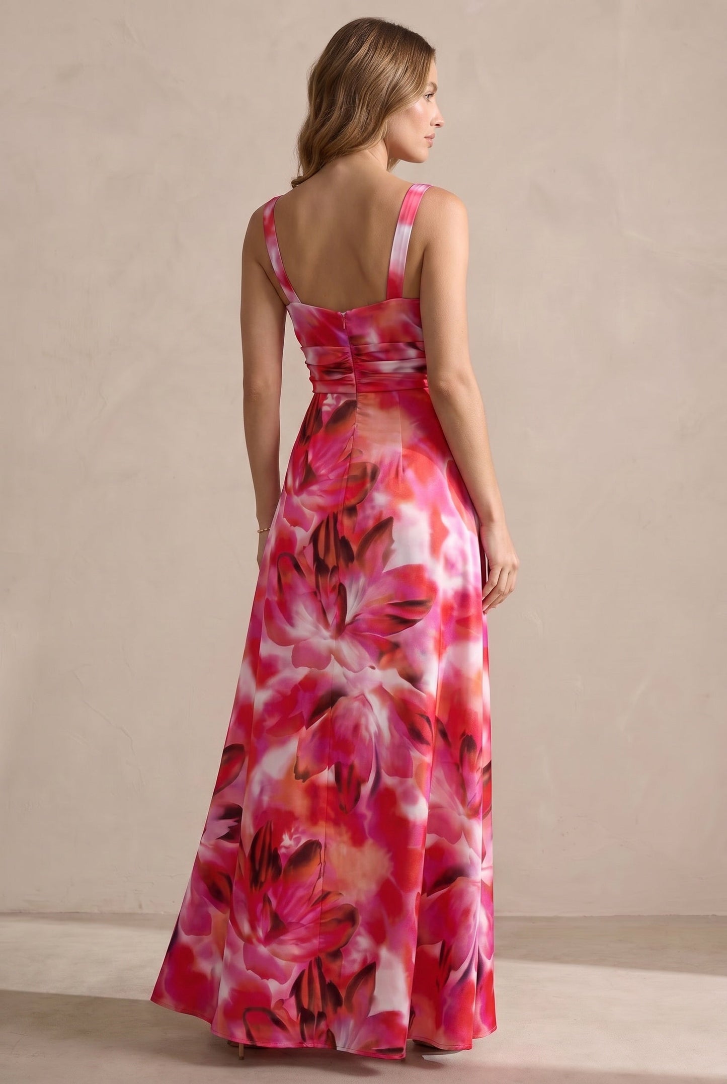 Women's Elegant Dress Black Premium Fabric - 5
