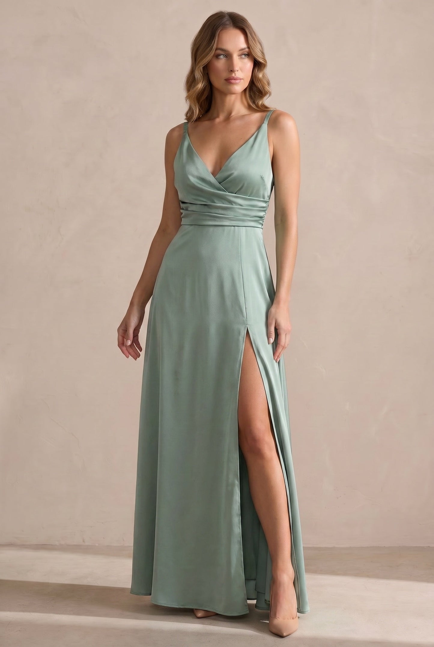Women's Elegant Dress Black Premium Fabric - 10