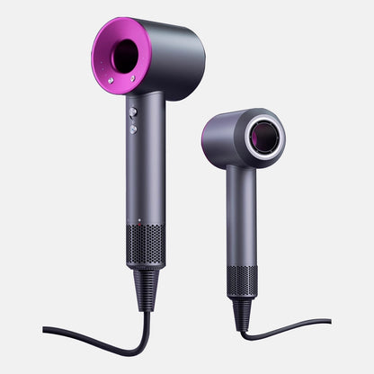 Ionic Hair Dryer Bladeless High-Speed White Plastic for All Hair Types - 8