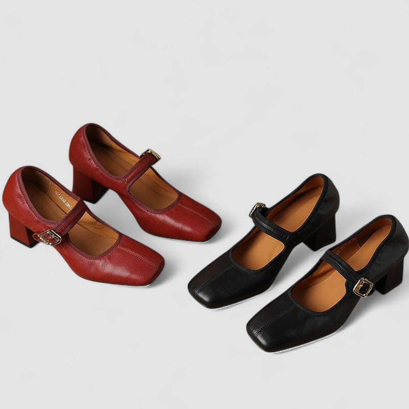 Women's Mary Jane Shoes Black Orthopaedic Synthetic Comfort - 7