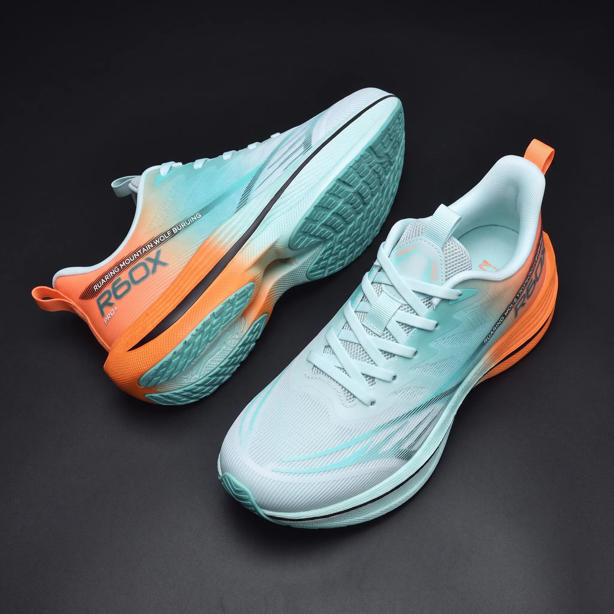 Men's Colour-Block Mesh Sneakers – product view | Hensley London