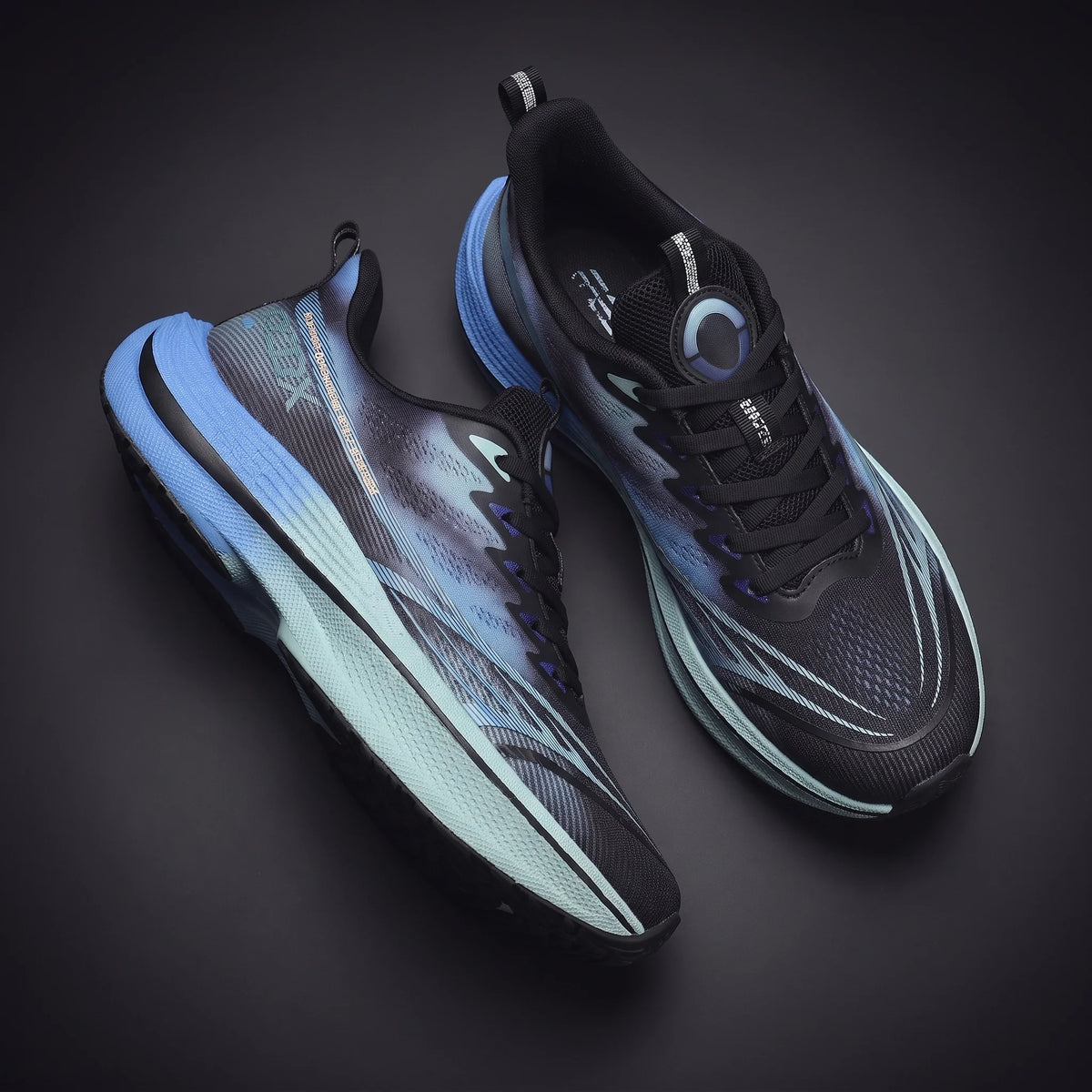 Men's Colour-Block Mesh Sneakers – product view | Hensley London