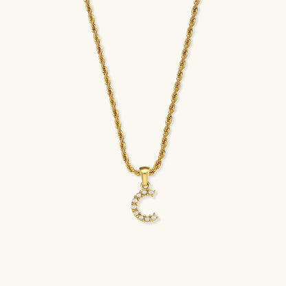Initial Letter Pearl Necklace with 18k Gold Finish – Waterproof and Hypoallergenic 5