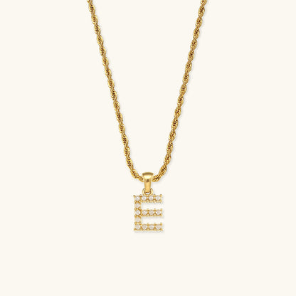 Initial Letter Pearl Necklace with 18k Gold Finish – Waterproof and Hypoallergenic 7