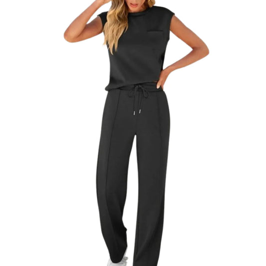 Women's Casual Summer Lounge Co-Ord Set – Relaxed Fit