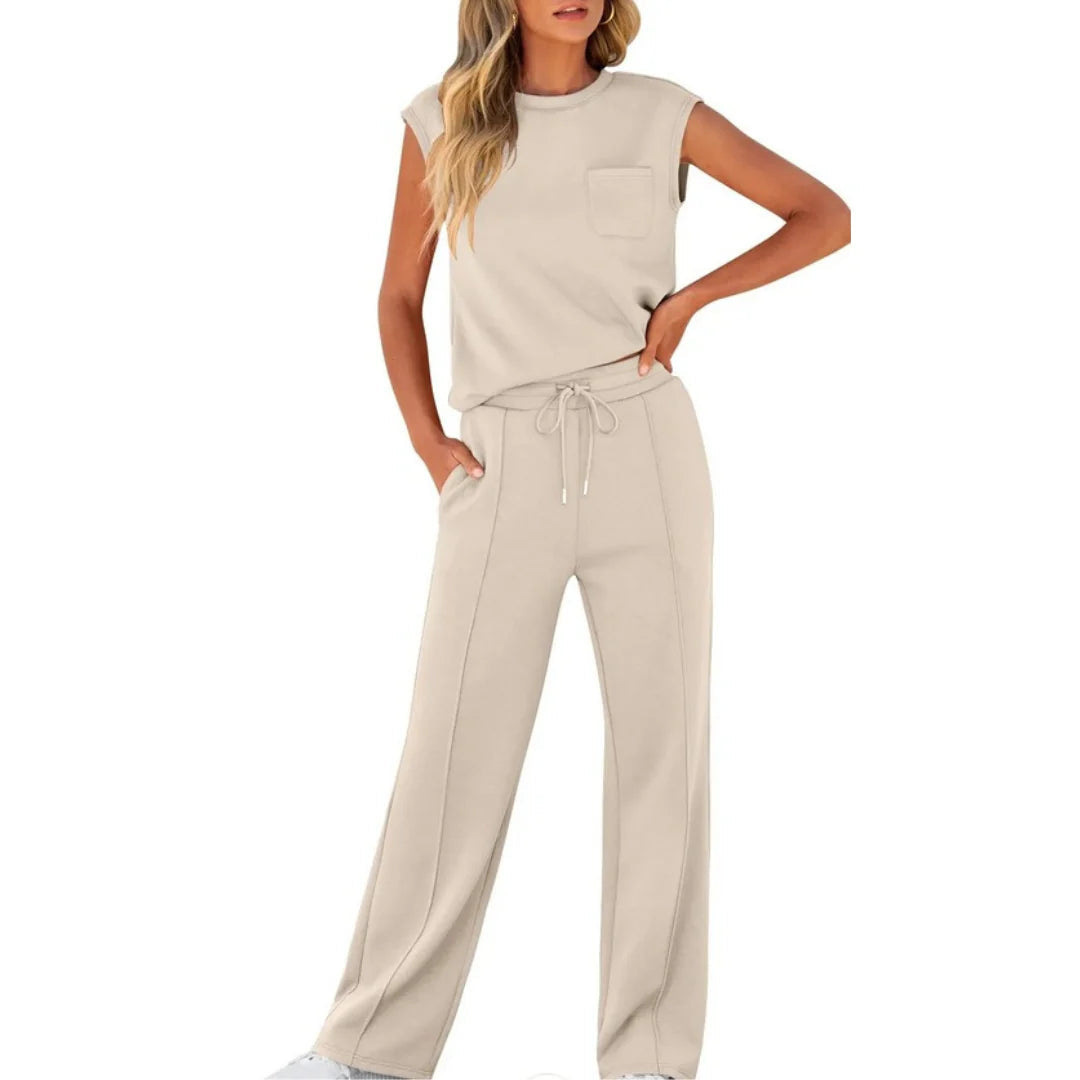 Women's Casual Summer Lounge Co-Ord Set – Relaxed Fit