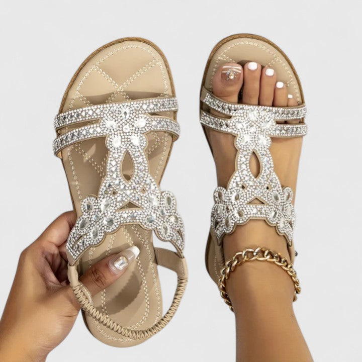 Women's Orthopedic Comfort Strappy Sandals – alternate view | Hensley London
