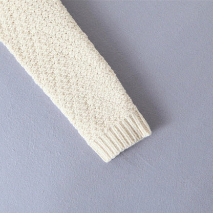 Knitted Turtleneck Long Sleeve Pullover Crop Top Sweaters 3