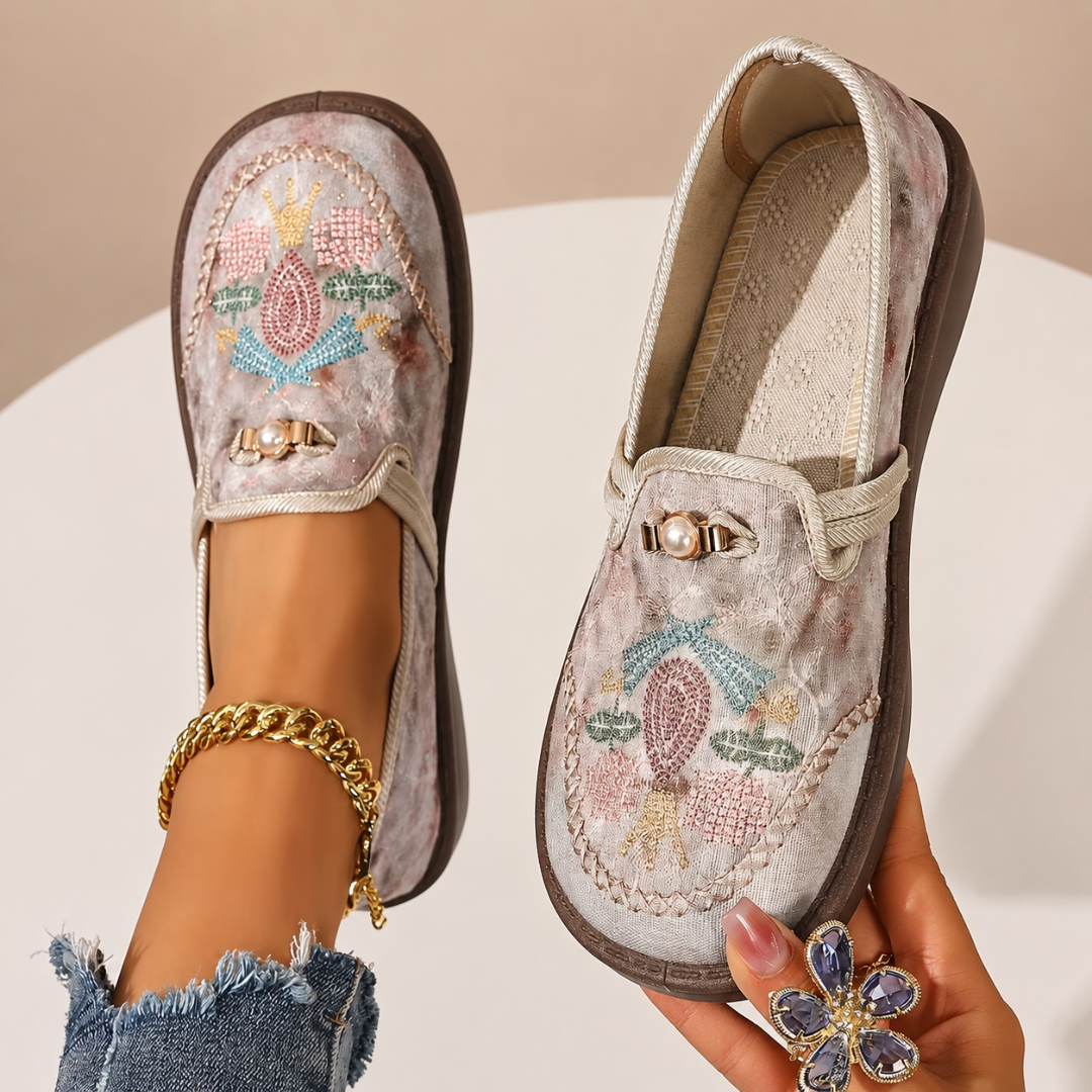 Women's Lightweight Sport Sneakers - front view | Hensley London