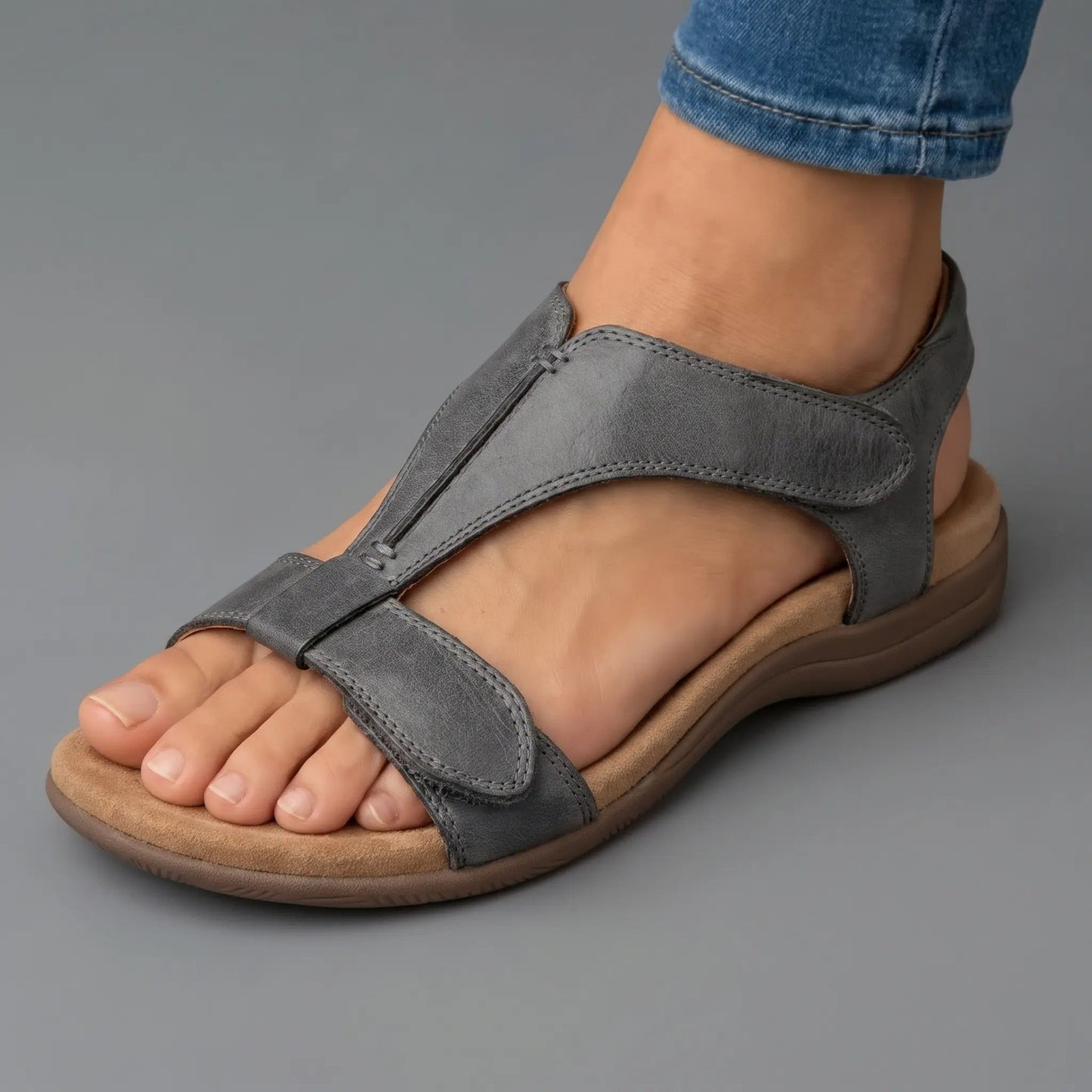 Women's Ergonomic Orthopedic Sandals – product view 11 | Hensley London
