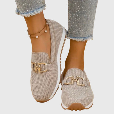Women's Orthopaedic Loafer Sneakers – front view | Hensley London