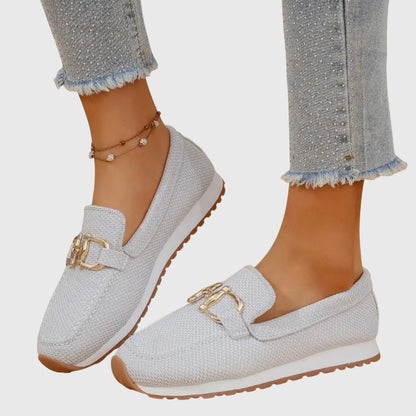 Women's Orthopaedic Loafer Sneakers – product view | Hensley London