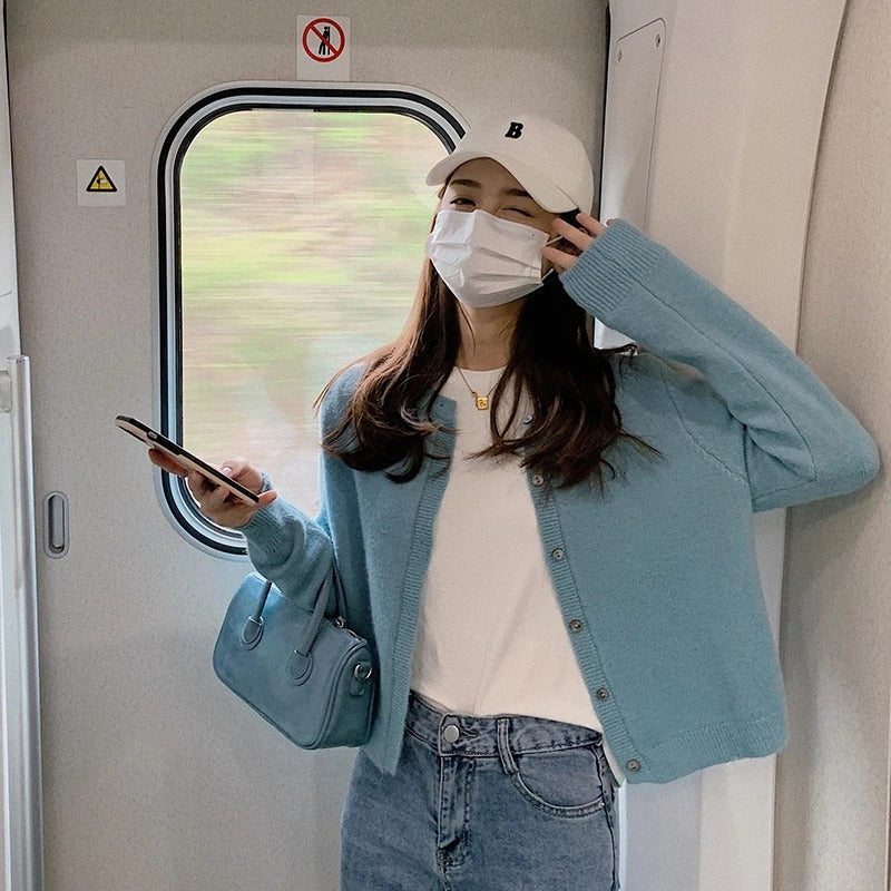 Long Sleeve Cashmere Wool Winter Sweater 12