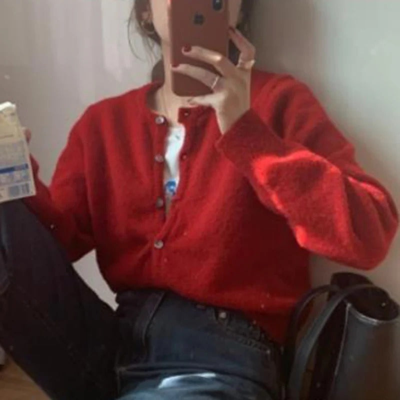 Long Sleeve Cashmere Wool Winter Sweater 3