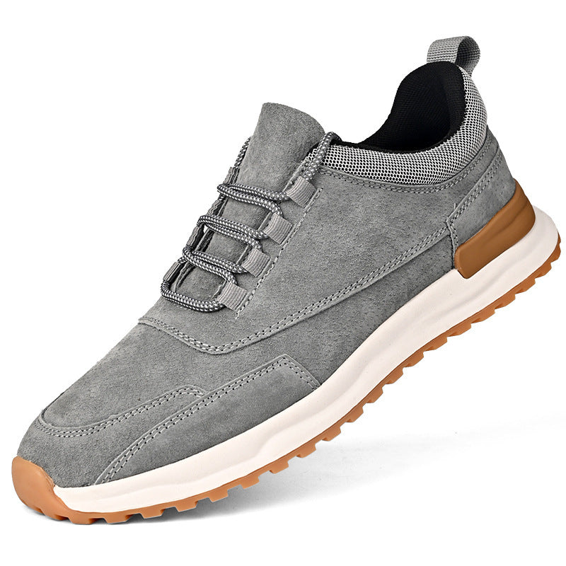 Men's Suede Slip-On Sneakers – Orthopedic Cushioned