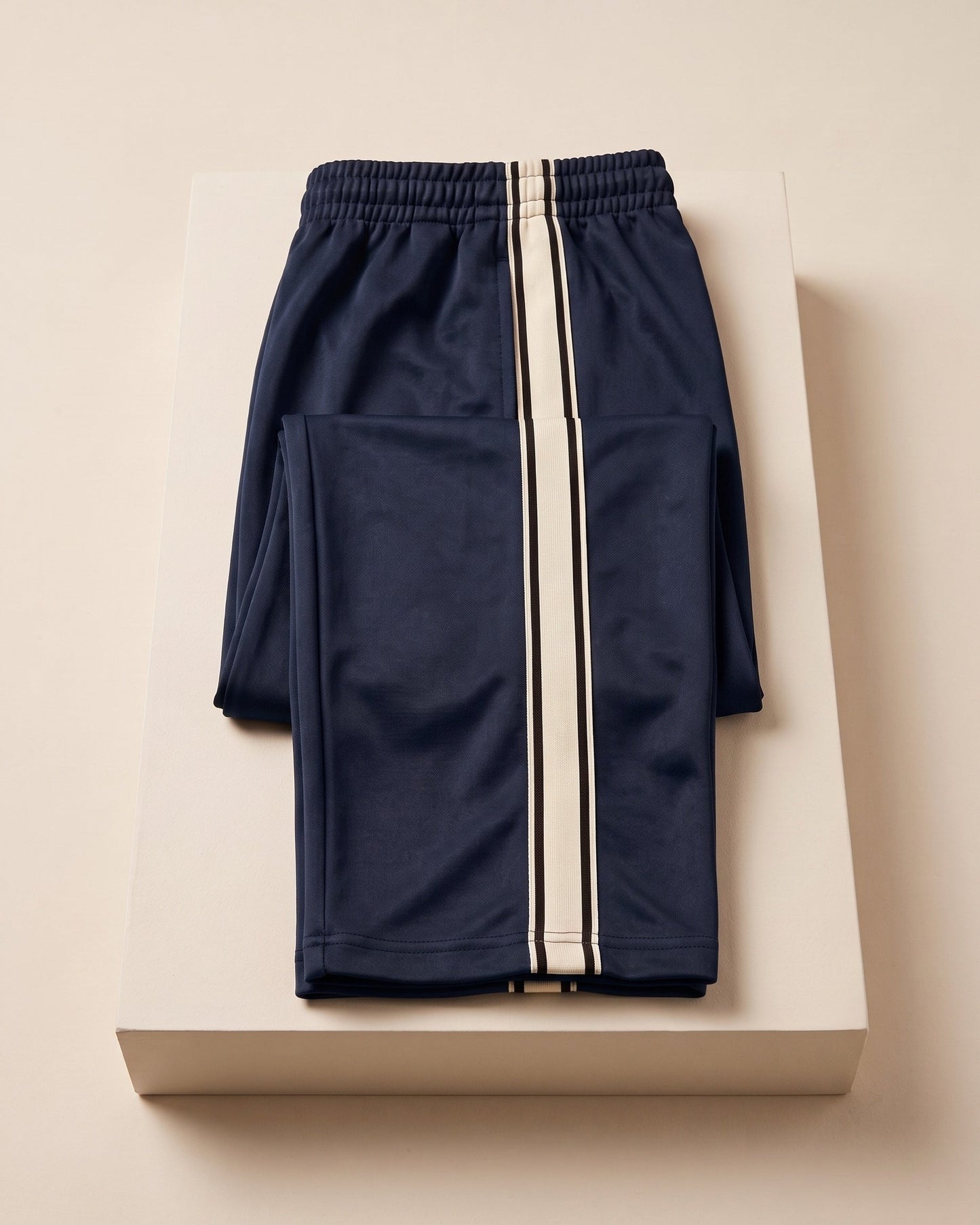 Men's Side-Stripe Track Pants - detail view | Hensley London