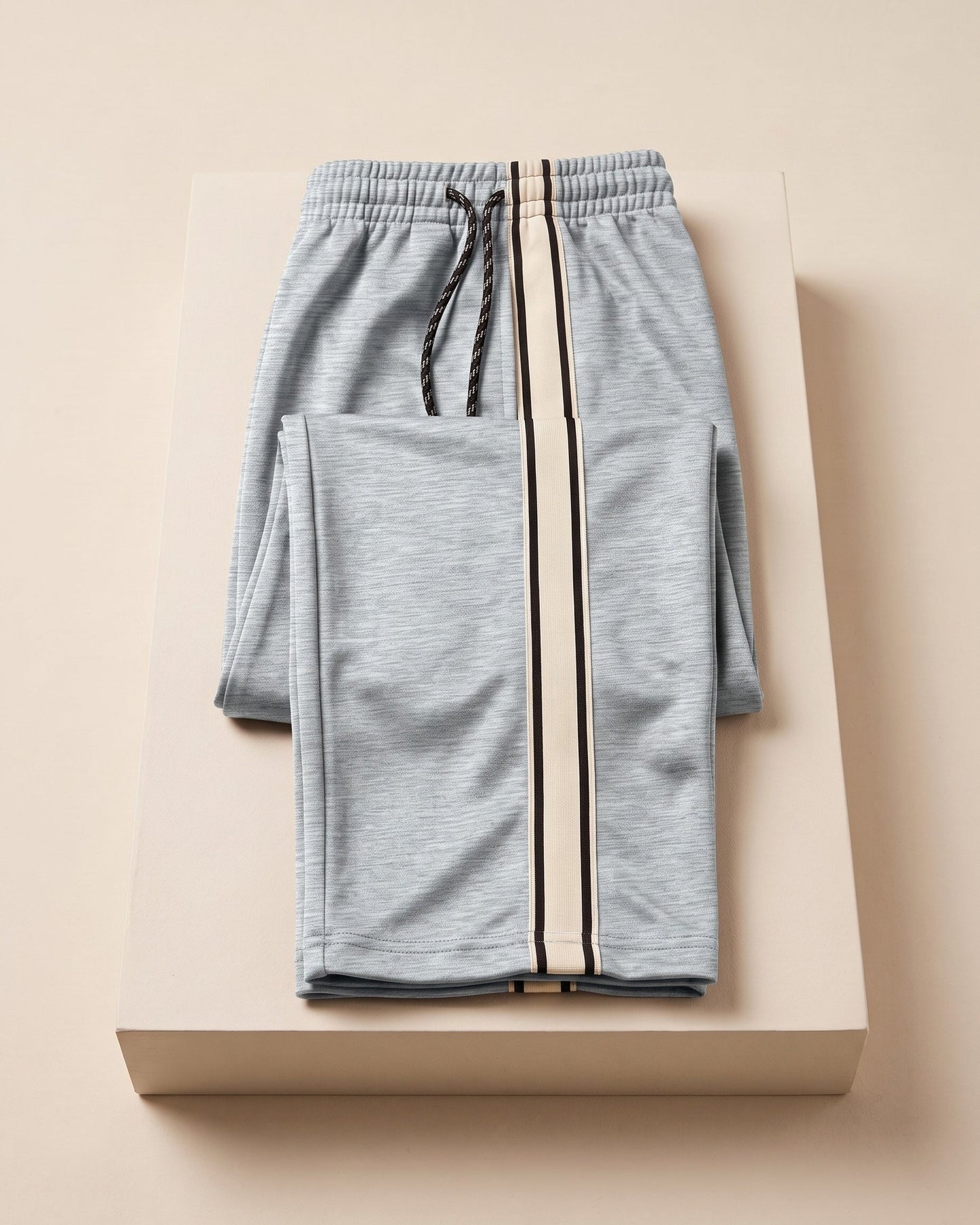 Men's Side-Stripe Track Pants - detail view | Hensley London