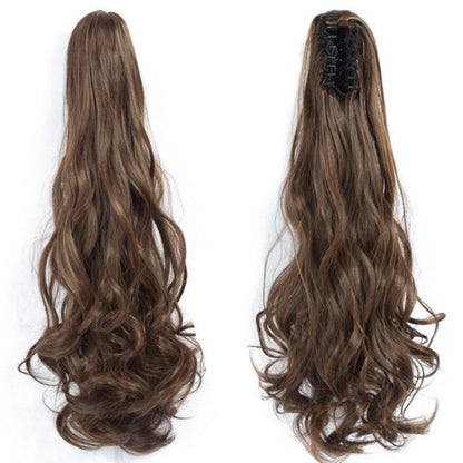 Luscious Long Wavy Clip-in Ponytail Extension – 20 Inch, Heat-Resistant, Easy to Wear for Women 27