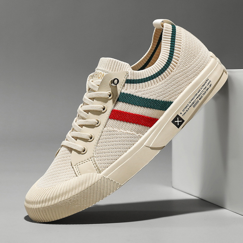 Men's Breathable Mesh Sneakers – front view | Hensley London