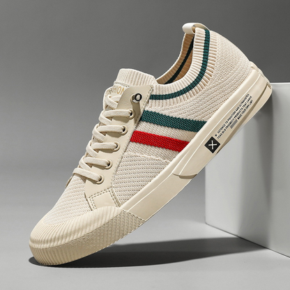 Men's Breathable Mesh Sneakers – front view | Hensley London
