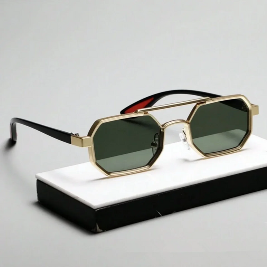 Men's Polarized Octagon Sunglasses – main view | Hensley London