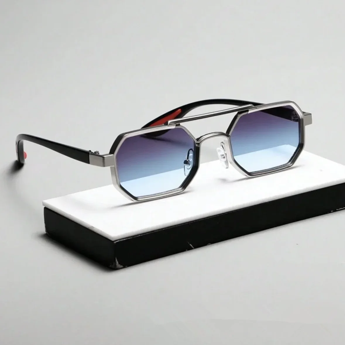 Men's Polarized Octagon Sunglasses – colour option | Hensley London
