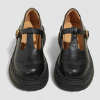 Women's Mary Jane Shoes Black Synthetic Orthopaedic Comfort - 7