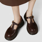Women's Mary Jane Shoes Black Synthetic Orthopaedic Comfort - 8