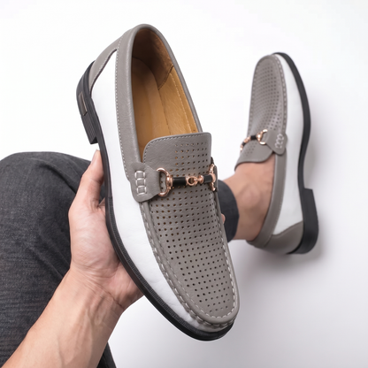 Men's Leather Slip-On Loafers – Cushioned Everyday Comfort