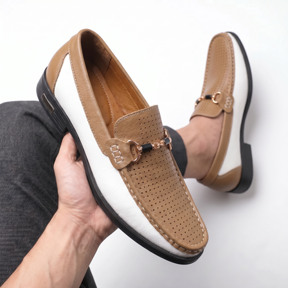 Men's Leather Slip-On Loafers – Cushioned Everyday Comfort