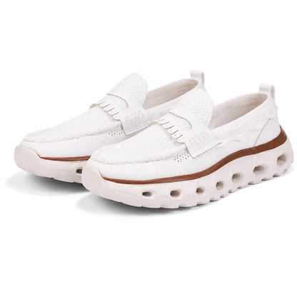 Men's Faux Leather Handcrafted-Style Loafers