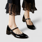 Women's Mary Jane Shoes Black Orthopaedic Synthetic - 1