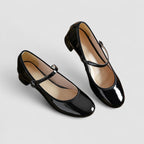 Women's Mary Jane Shoes Black Orthopaedic Synthetic - 8