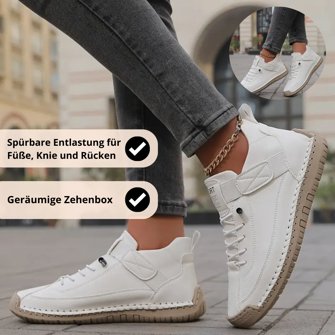 Women's Orthopedic Comfort Sneakers – lifestyle view | Hensley London