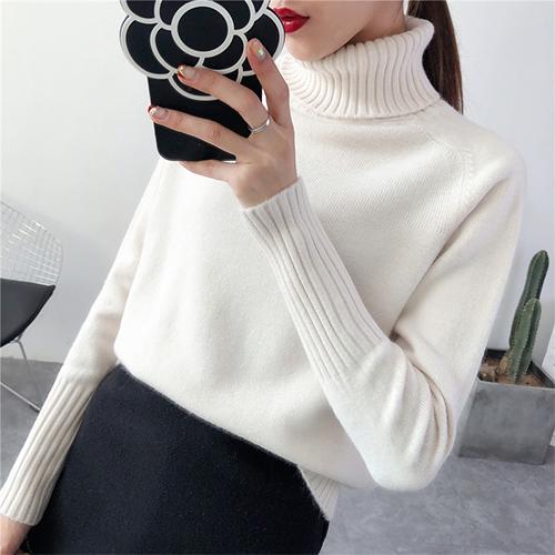 Mika - Winter Pullover Turtleneck Sweater 0