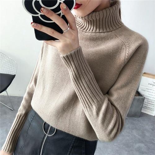 Mika - Winter Warmth Pullover Turtleneck Sweaters 7