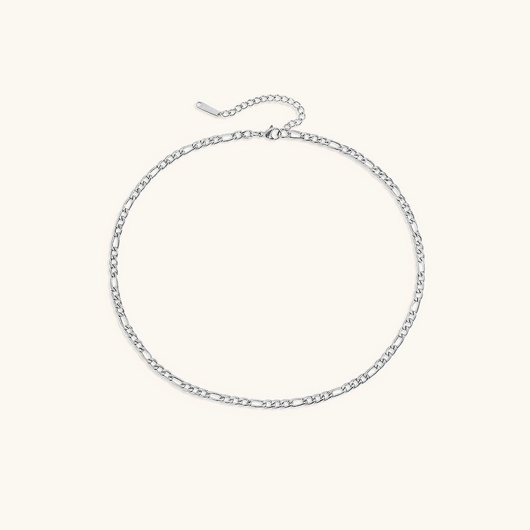 Modern Gold Chain Necklace with Adjustable Lengths – Hypoallergenic Stainless Steel-Plated 14k Gold 11