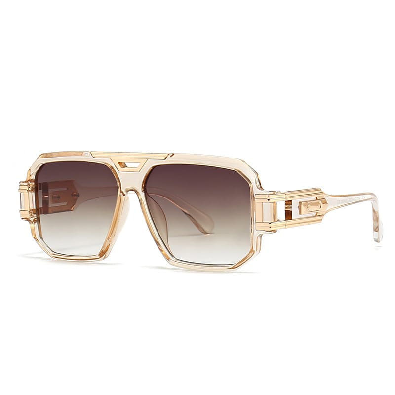 Women's Oversized Square Sunglasses – lifestyle view | Hensley London